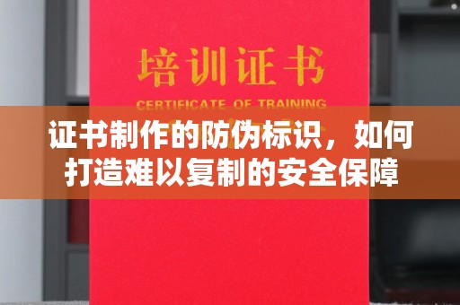 任城证书制作的防伪标识，如何打造难以复制的安全保障