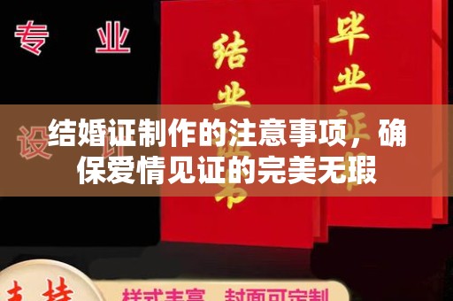 任城结婚证制作的注意事项，确保爱情见证的完美无瑕