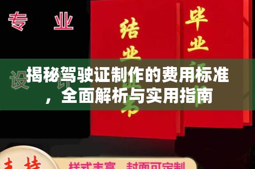 任城揭秘驾驶证制作的费用标准，全面解析与实用指南