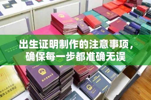 任城出生证明制作的注意事项，确保每一步都准确无误