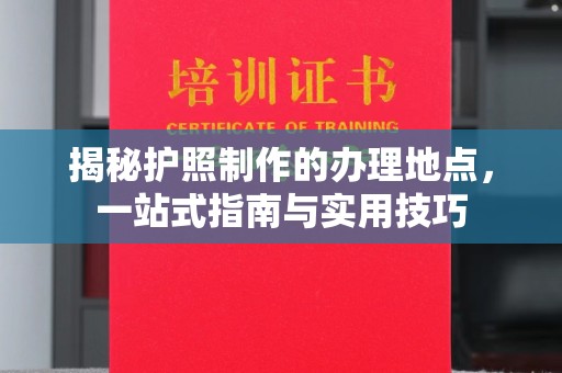 任城揭秘护照制作的办理地点，一站式指南与实用技巧